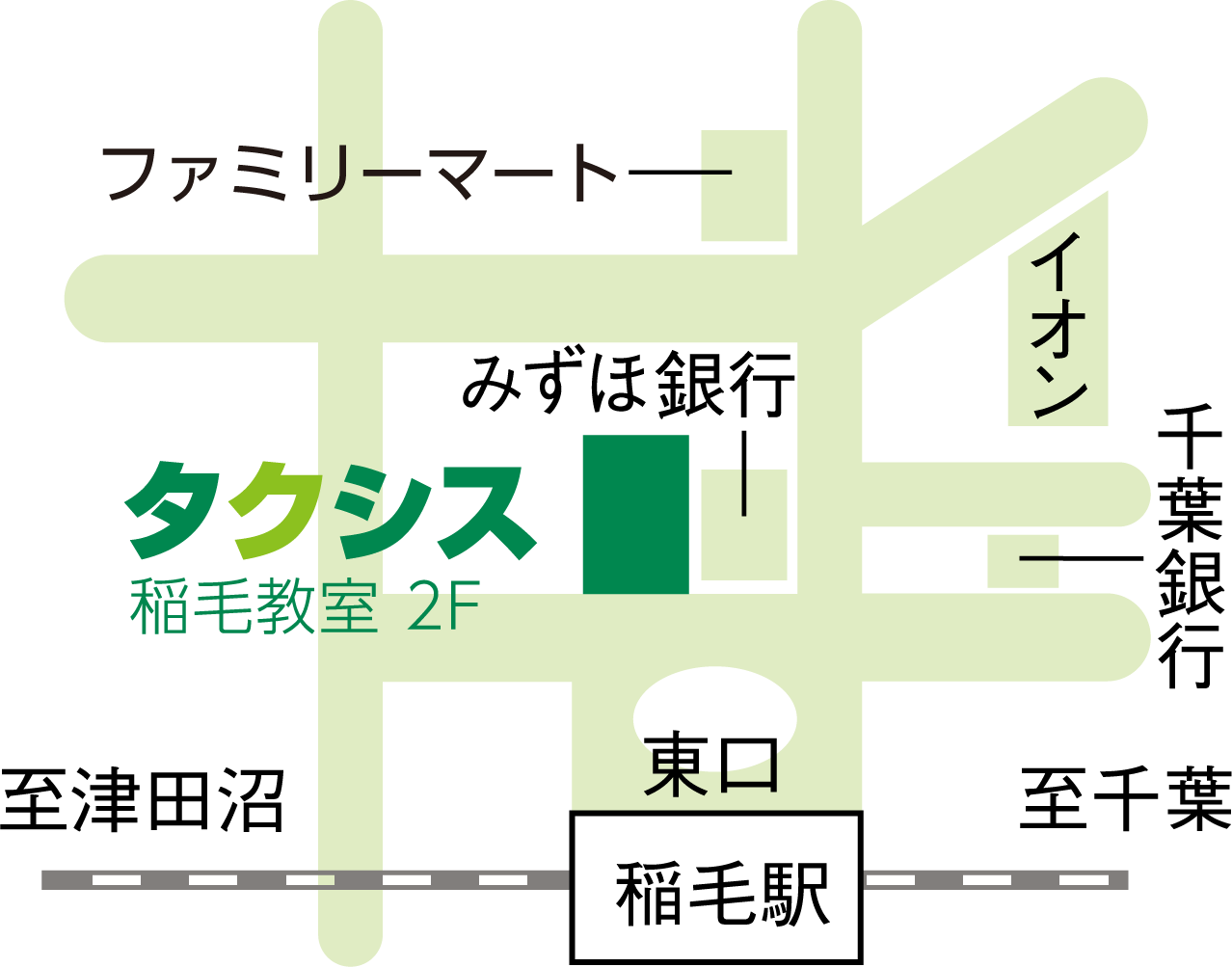 稲毛教室マップ