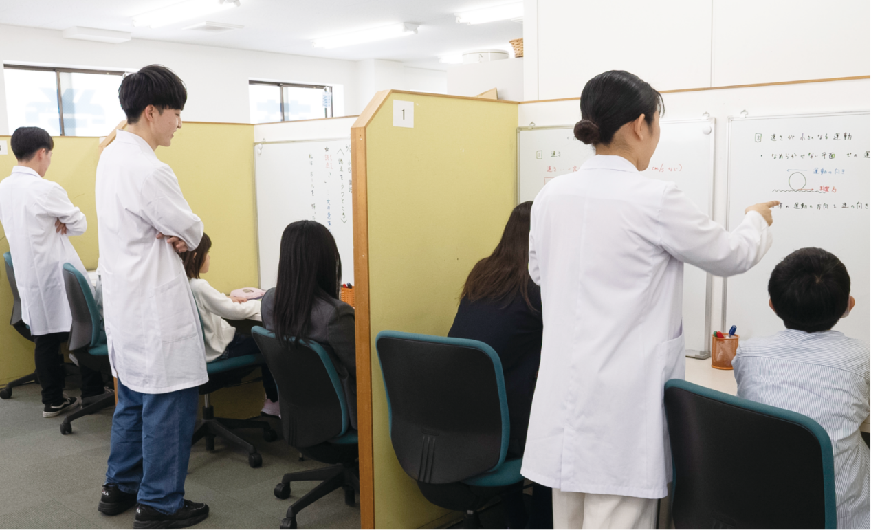 個別指導の様子